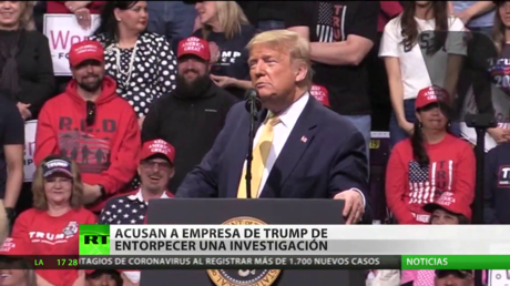 Acusan a empresa de Trump de entorpecer una investigación