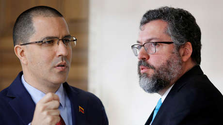 Arreaza lamenta la actitud "irresponsable" y "poco ética" de su par brasileño por la ausencia de coordinación ante el coronavirus