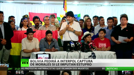 Bolivia pedirá a la Interpol captura de Evo Morales si le imputan estupro
