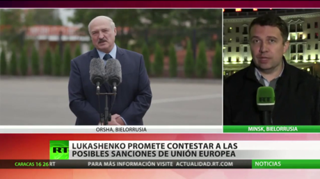 Macron se manifiesta contra toda intervención en la actual situación de Bielorrusia