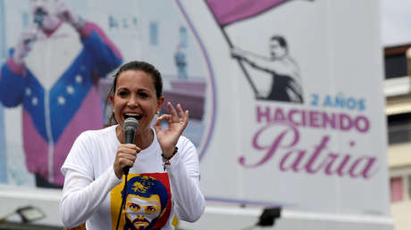 La opositora venezolana María Corina Machado rechaza sumarse al pacto de unidad de Guaidó