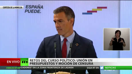 España: El curso político enfrenta los retos de la unión en presupuestos y moción de censura