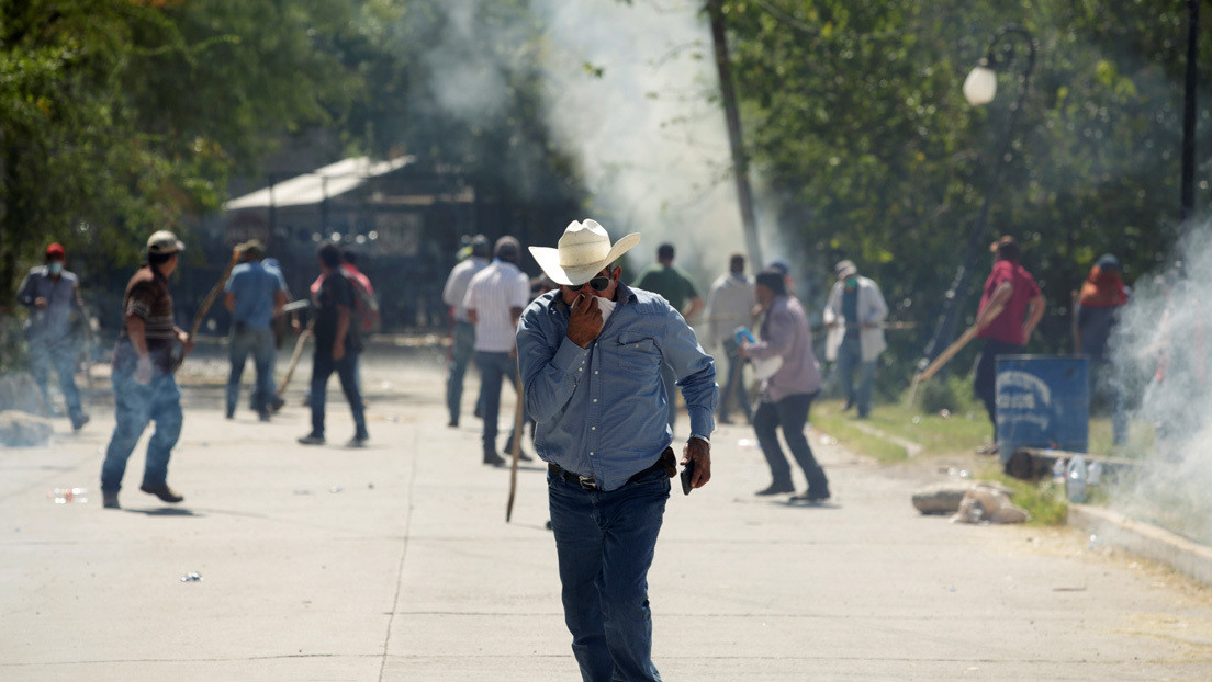 Mueren dos personas en enfrentamientos entre agricultores locales y la Guardia Nacional por el control del agua en una presa al norte de México