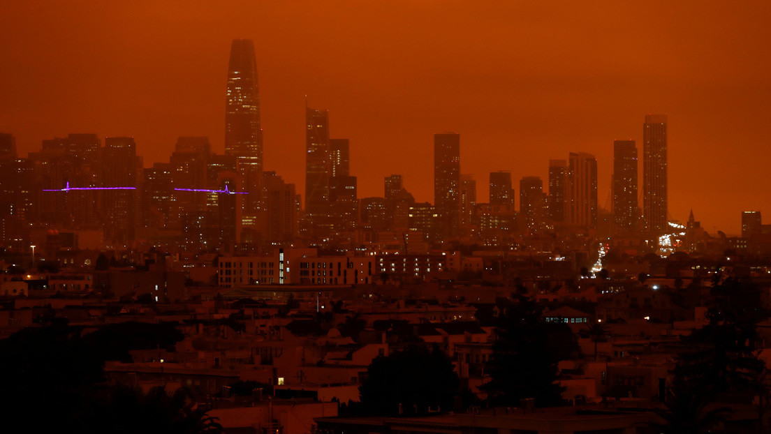 VIDEO: El cielo de San Francisco se tiñe de rojo y capta miles de miradas por su aspecto apocalíptico
