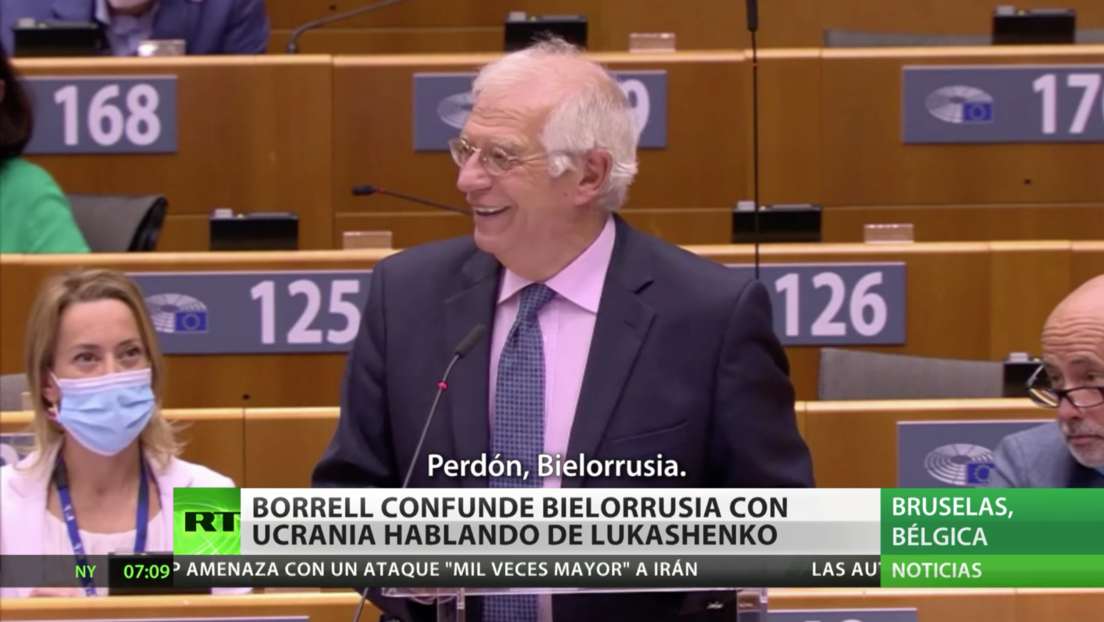 El jefe de la diplomacia de la Unión Europea confunde Bielorrusia con Ucrania al hablar de Lukashenko