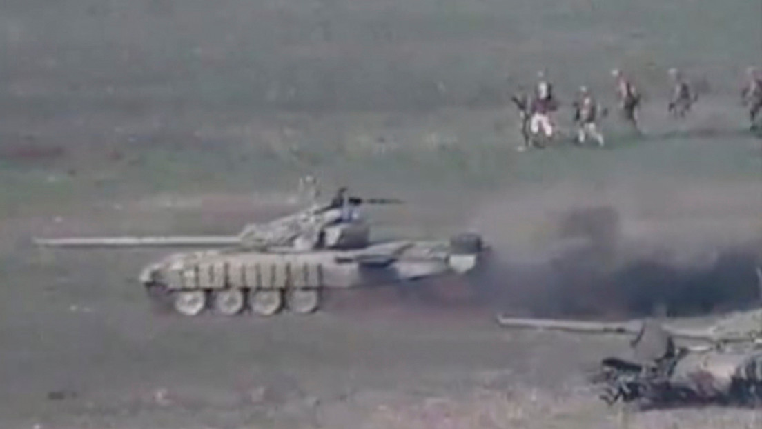 Azerbaiyán anuncia que Armenia tuvo 550 bajas y perdió más de 60 unidades de técnica militar en la primera jornada del conflicto