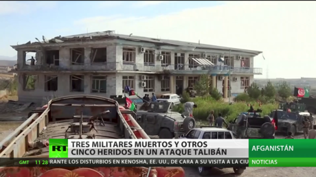 Afganistán: Tres militares muertos y cinco heridos en un ataque talibán