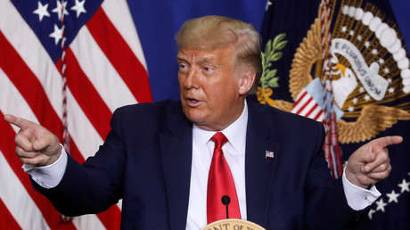 Trump tilda de "terror doméstico" las violentas protestas contra la Policía en EE.UU.