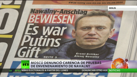 Merkel: Navalny fue víctima de un ataque con Novichok