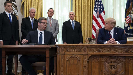 El presidente de Serbia informa a Lavrov sobre su visita a Washington y las próximas conversaciones en Bruselas