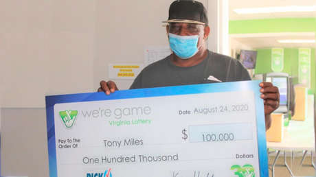 Un hombre de EE.UU. gana la lotería comprando 20 billetes con los mismos números