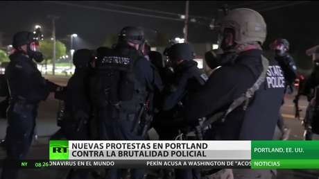 Portland vive una nueva noche de protestas