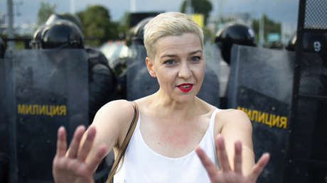 Familia de la opositora bielorrusa María Kolésnikova denuncia su desaparición a la Policía