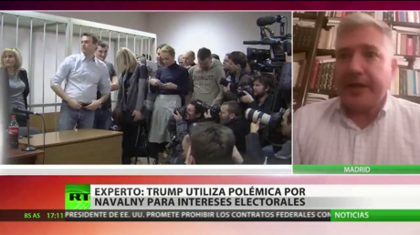 Analista: "Trump utiliza la polémica alrededor del caso Navalny para favorecer sus intereses electorales"