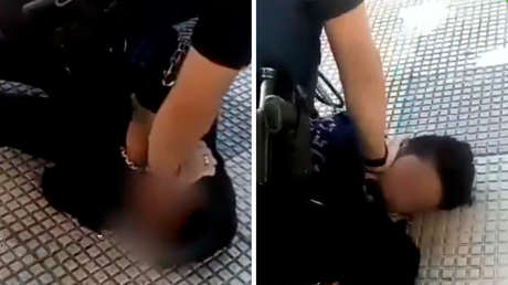 VIDEO: La detención de un menor en España al que inmovilizan con la misma maniobra que aplicaron a George Floyd