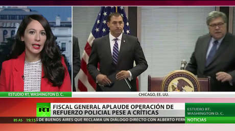 Fiscal general de EE.UU. aplaude la operación de refuerzo policial pese a las críticas