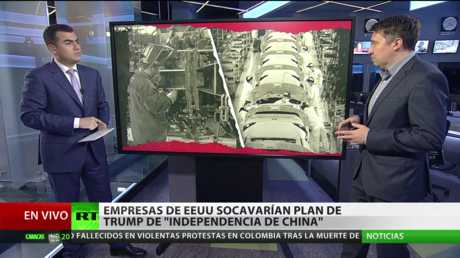 EE.UU.: Las empresas rechazan el plan de Trump para la "independencia de la economía china"