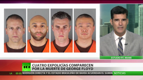 EE.UU.: Cuatro expolicías comparecen ante la Justicia por la muerte de George Floyd