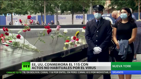 EE.UU. conmemora el 11-S con actos reducidos por la pandemia