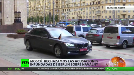 Moscú rechaza las acusaciones de Berlín sobre el caso Navalny