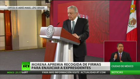 Morena apremia recogida de firmas para enjuiciar a expresidentes