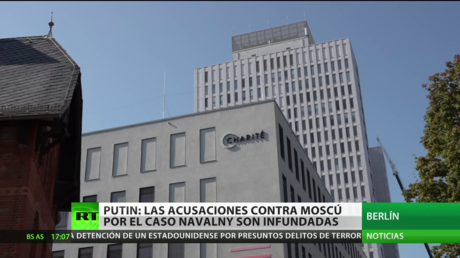 Putin: Las acusaciones contra Moscú por el caso Navalny son infundadas