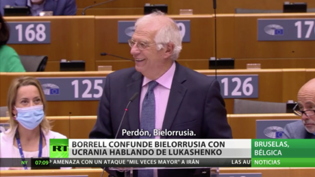 El jefe de la diplomacia de la Unión Europea confunde Bielorrusia con Ucrania al hablar de Lukashenko
