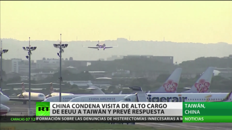 China condena la visita de un alto cargo de EE.UU. a Taiwán y promete una respuesta