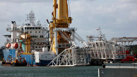En Alemania califican de "atroces" las amenazas de EE.UU. contra un puerto germano usado en la construcción del Nord Stream 2
