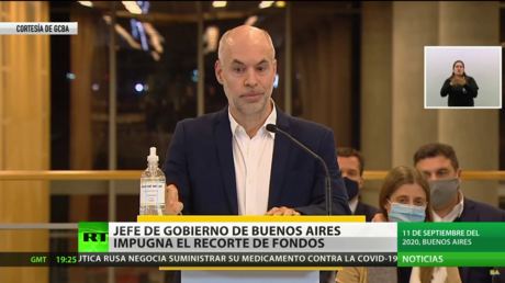 Jefe de Gobierno de Buenos Aires impugna el recorte de fondos