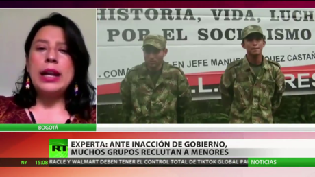 Número de menores reclutados por grupos armados se duplica en Colombia durante la pandemia