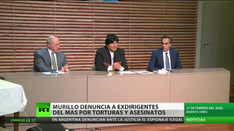 Arturo Murillo denuncia a exdirigentes del MAS por torturas y asesinatos