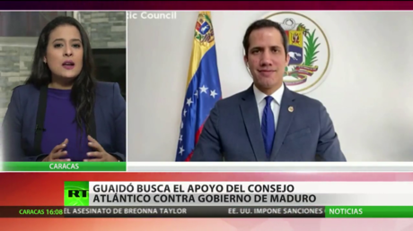 Guaidó busca el apoyo del Consejo Atlántico contra el gobierno de Maduro