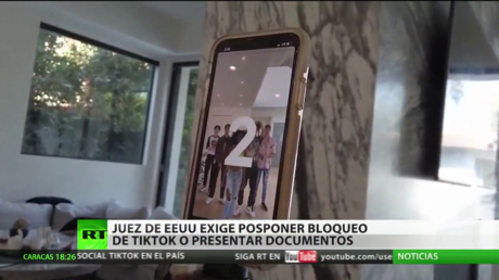 Un juez de EE.UU. exige posponer el bloqueo de TikTok o presentar documentos que justifiquen la decisión