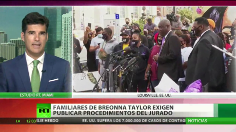 Familiares de Breonna Taylor exigen publicar procedimientos del jurado