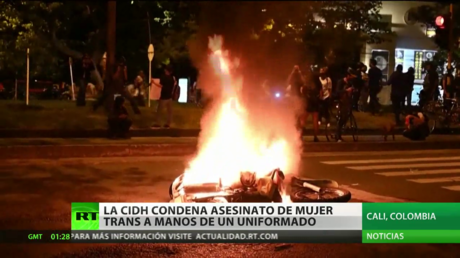 CIDH condena asesinato de una mujer trans a manos de un uniformado en Colombia