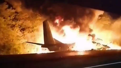 El único superviviente del avión militar en Ucrania cuenta qué recuerda del momento del accidente