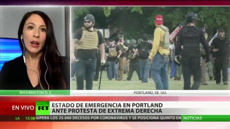 Portland proclama el estado de emergencia por la protesta organizada por la extrema derecha
