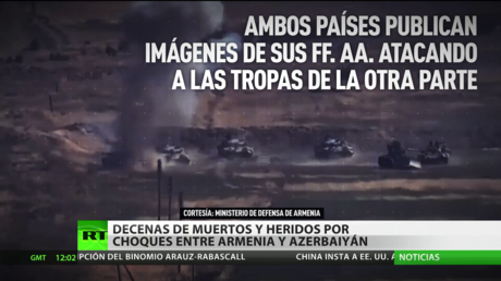 Decenas de muertos y heridos por choques entre Armenia y Azerbaiyán