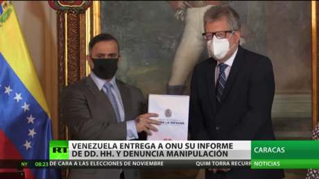 Venezuela entrega a la ONU su informe de DD.HH. y denuncia manipulación