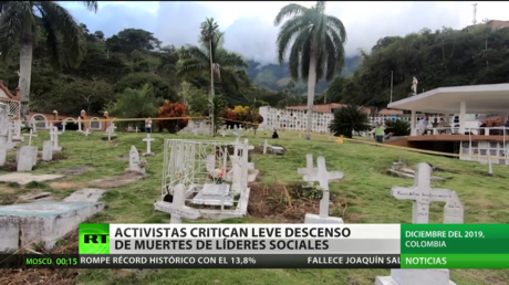Colombia: Activistas denuncian el gran número de asesinatos de líderes sociales