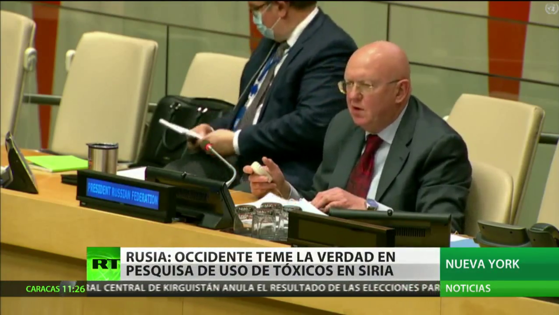 Rusia afirma que Occidente teme la verdad en la pesquisa sobre el uso de armas químicas en Siria