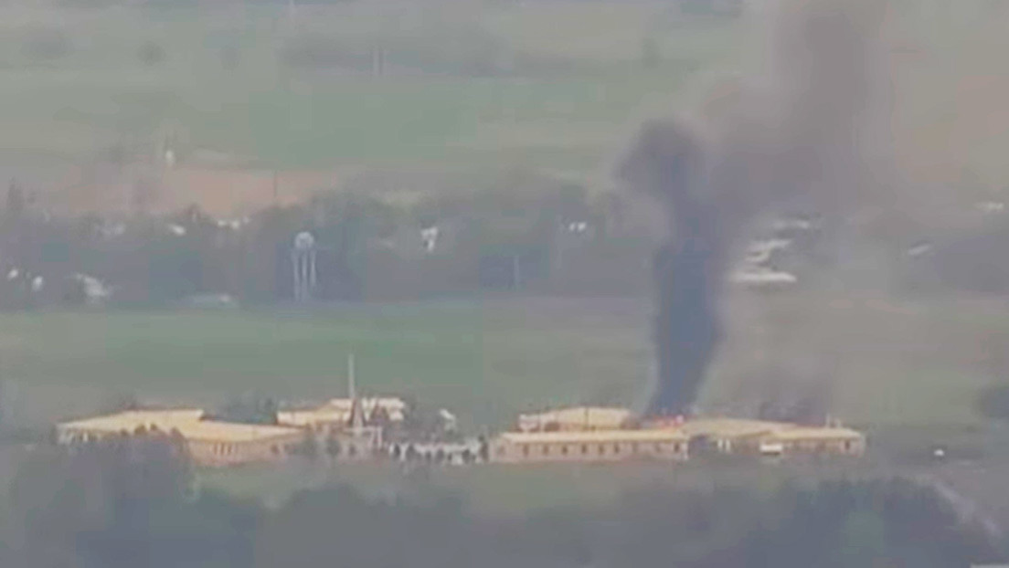 Armenia publica un video de la destrucción de un depósito de petróleo de Azerbaiyán (VIDEO)