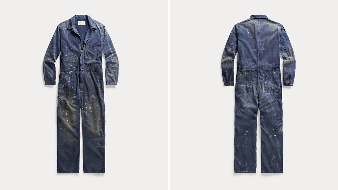 Ralph Lauren saca a la venta un overol de trabajo manchado de pintura por 695 dólares