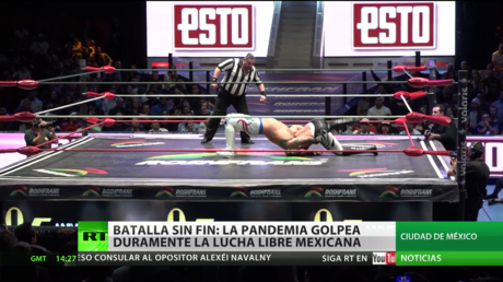 Batalla sin fin: la pandemia golpea a la industria de la lucha libre mexicana