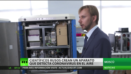 Científicos rusos crean un dispositivo que detecta el coronavirus en el aire