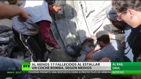 Al menos 17 fallecidos al detonar un coche bomba en el noroeste de Siria