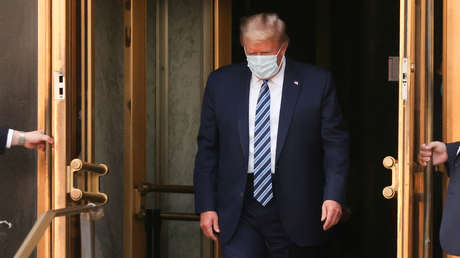 Trump califica como una "bendición de Dios" haber contraído covid-19