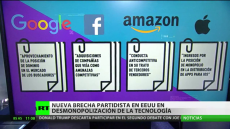 Nueva brecha partidista en EE.UU. por la desmonopolización de la tecnología