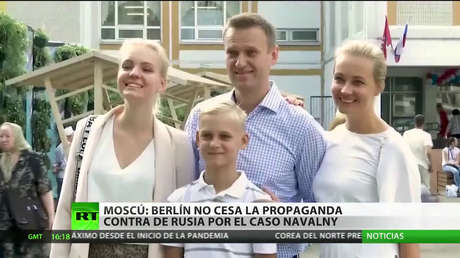 Moscú: Berlín no cesa la propaganda contra Rusia por el caso Navalny